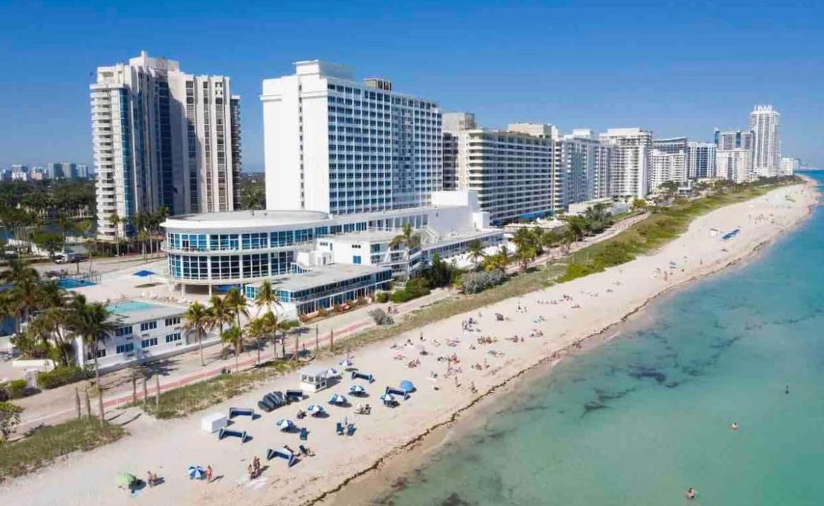 Апарт отель 7Th - Seven Heaven Miami - Stunning Ocean Front- Free Parking Майами-Бич Экстерьер фото